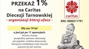 1 proc. dla Caritas Diecezji  Tarnowskiej