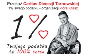 1 proc. dla Caritas Diecezji Tarnowskiej