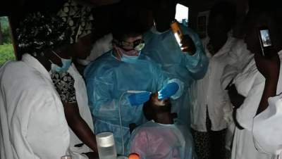 Dentysta w Bagandou