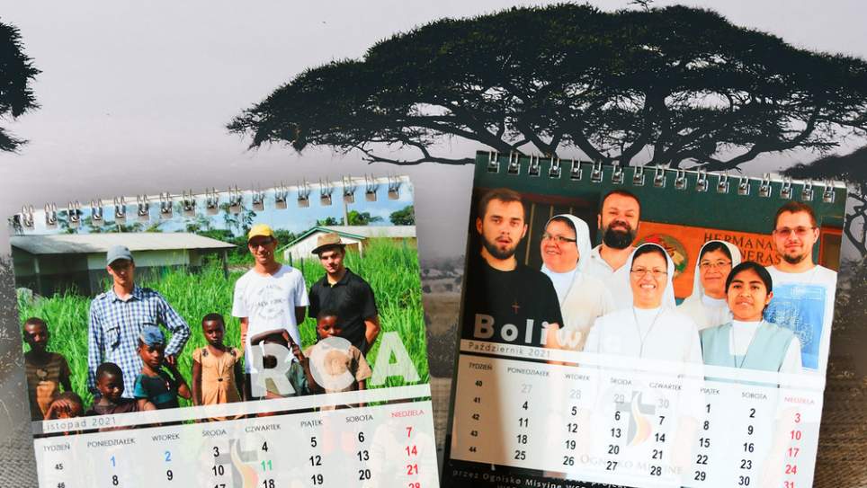 Kalendarze – cegiełką na misyjne staże alumnów
