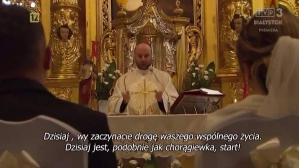 Program w TVP o przygotowaniu głuchych do sakramentu małżeństwa w diecezji tarnowskiej