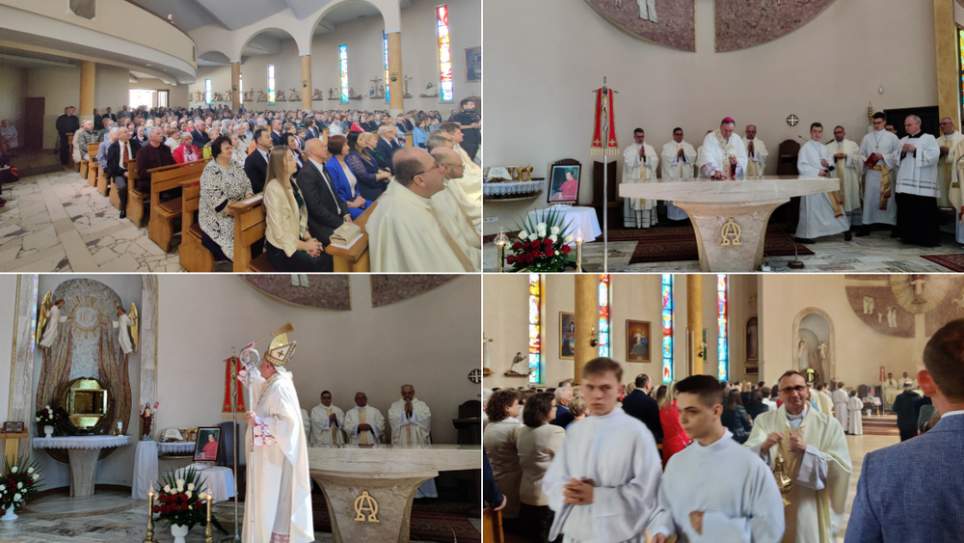 Konsekracja kościoła pw. św. Józefa w Tarnowcu. Na uroczystość przybyły tłumy parafian
