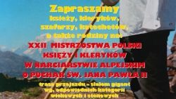 XXII Mistrzostwa Polski Księży i Kleryków w Narciarstwie Alpejskim już wkrótce
