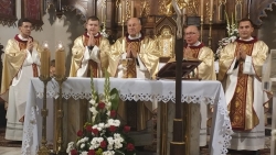 Peregrynacja Św. Jana Pawła II dla Akcji Katolickiej w Ciężkowicach [ZDJĘCIA]