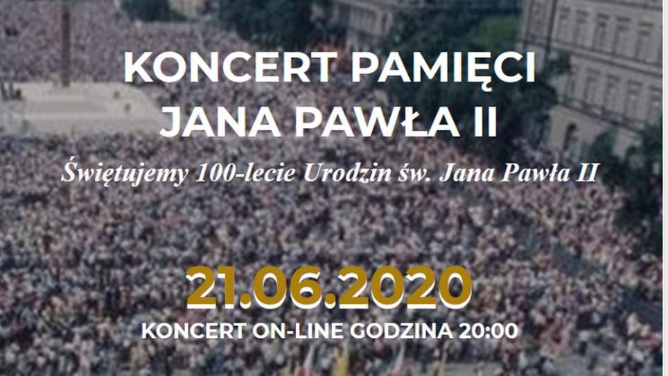 Koncert pamięci Jana Pawła II