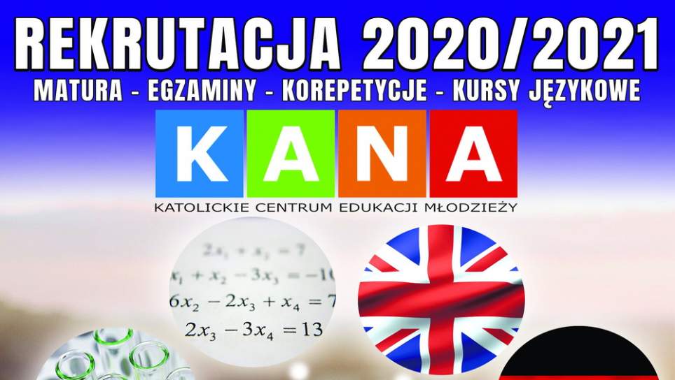 Wakacje za nami – szkoła przed nami - Tarnowska KANA zaprasza na kursy edukacyjne
