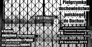 Pielgrzymka duchownych w 70. rocznicę wyzwolenia obozu w Dachau