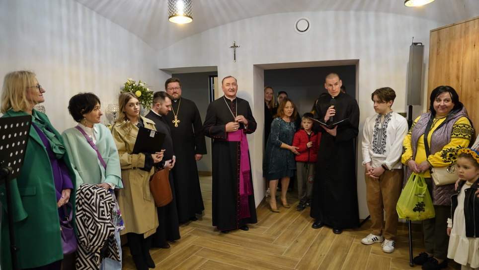 Otwarto diecezjalne Centrum Integracji Ukraińskiej w Tarnowie [ZDJĘCIA, FILM]
