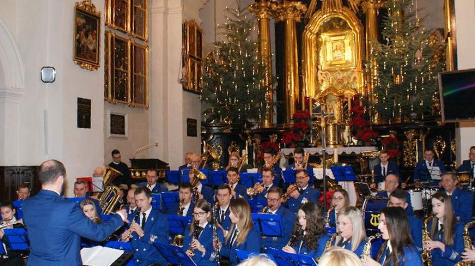 Koncert kolęd Sanktuaryjnej Orkiestry Dętej w Tuchowie